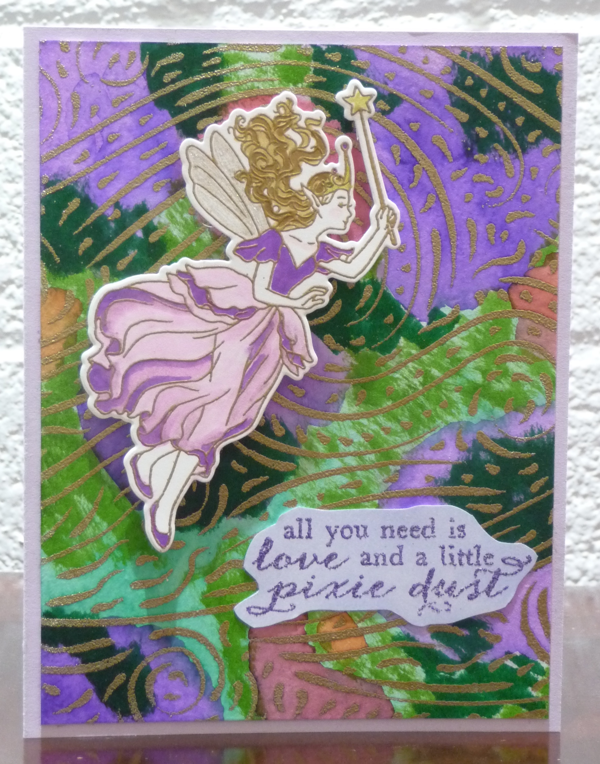 3-17-19 Embossed Fairy