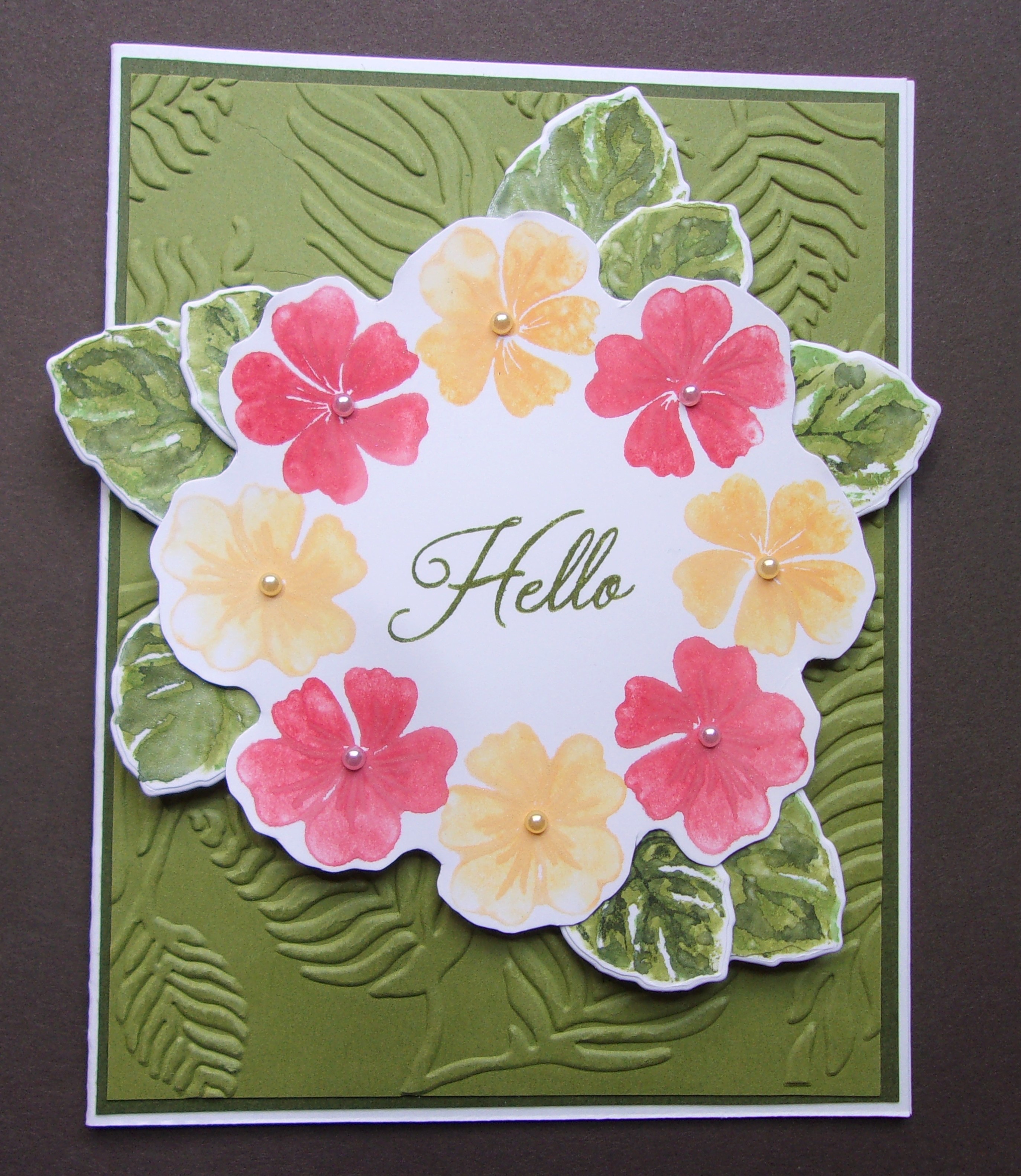 Tropical Hello Rounds Tropical Hello – Stamp Buddies